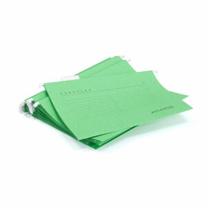 Závěsné desky, A4, zelená, bal. 25 ks