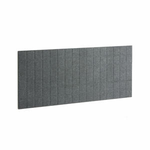 Akustický panel SPLIT, 1600x600 mm, tmavě šedý