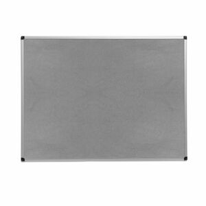 Nástěnka MARIA, 1200x900 mm, šedá, hliníkový rám