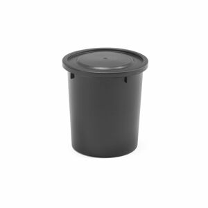 Plastová nádoba na odpad BENJAMIN, 35 l, černý