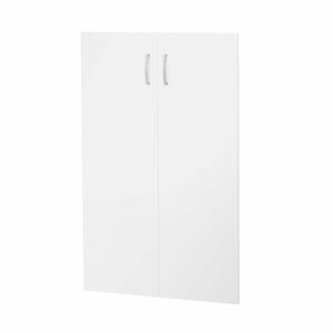 Dveře ke skříním FLEXUS, výška 1210 mm, bílá