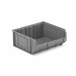 Plastový box APART, 345x410x165 mm, šedý