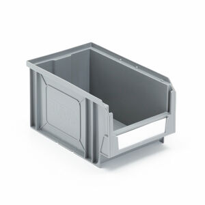 Plastový box APART, 235x145x125 mm, bal. 38 ks, šedý