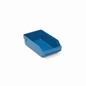 Skladová nádoba REACH, 300x180x95 mm, bal. 20 ks, modrá