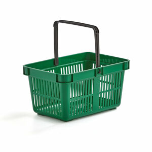 Nákupní košík, 27 l, zelený