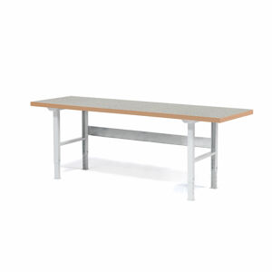 Dílenský stůl SOLID 750, 2500x800 mm, vinyl