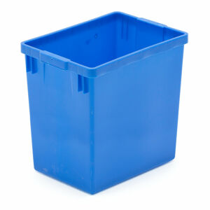 Nádoba na tříděný odpad, 29 l, modrá