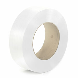 PP vázací páska 12 mm, návin 3000 metrů, bílá, 2 ks