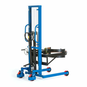 Hydraulický manipulátor se sudy, 400 kg, max. naklopení 120°