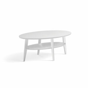 Konferenční stolek HOLLY, 1200x700 mm, bílý