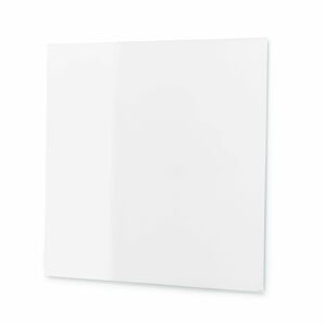 Skleněná magnetická tabule STELLA, 500x500 mm, bílá