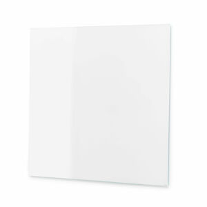 Skleněná magnetická tabule STELLA, 1000x1000 mm, bílá