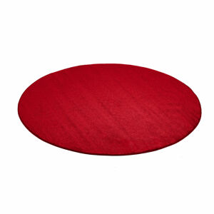 Kulatý koberec KALLE, Ø1500 mm, červený