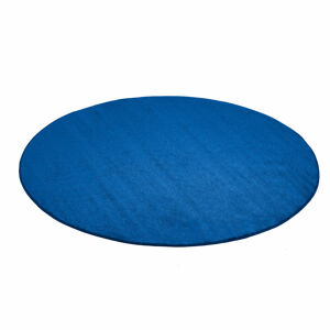 Kulatý koberec KALLE, Ø2500 mm, modrý