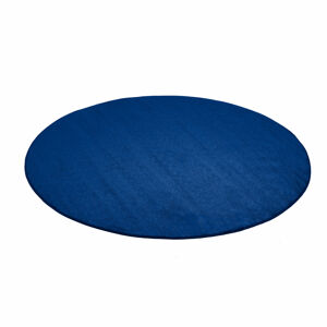Kulatý koberec KALLE, Ø3000 mm, modrý