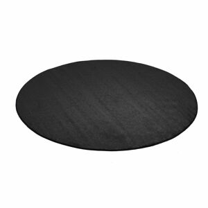 Kulatý koberec KALLE, Ø3000 mm, tmavě šedý