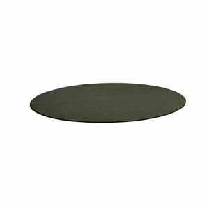 Kulatý koberec ADAM, Ø 3000 mm, mechově zelená