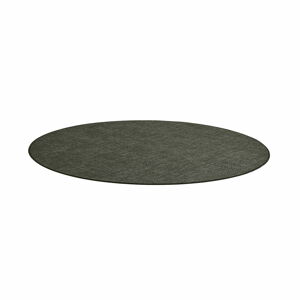 Kulatý koberec MELVIN, Ø 2500 mm, zelený