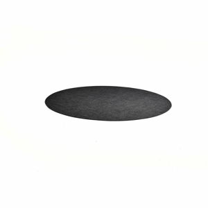 Kulatý koberec MELVIN, Ø 3000 mm, tmavě šedý