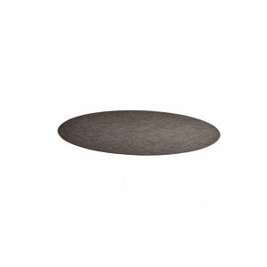 Kulatý koberec MELVIN, Ø 3000 mm, červený/šedý