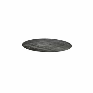 Kulatý koberec ROBIN, Ø 2500 mm, tmavě šedý