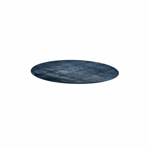 Kulatý koberec ROBIN, Ø 3000 mm, tmavě modrý