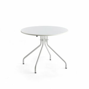 Stůl AROUND, Ø900 mm, bílá, bílá