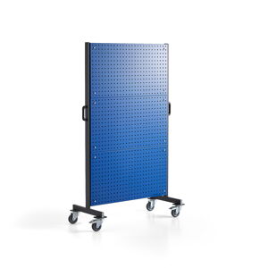 Mobilní panel na nářadí, 1060x1830 mm, modrý