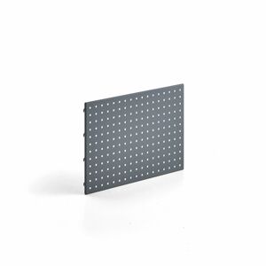Panel na nářadí k pracovnímu stolu ROBUST/SOLID, 670x475 mm, tmavě šedý