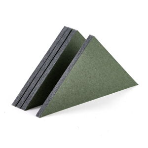 Akustický panel PATTERN, 600x600x40 mm, bal. 4 ks, zelený