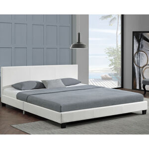 Čalouněná postel,, Barcelona "180 x 200 cm - bílá