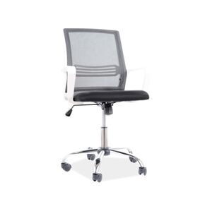 Signal Kancelářská židle Q-844 černá/bílá