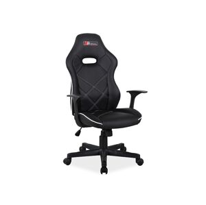 Kancelářská židle BOXTER černá/ bílá