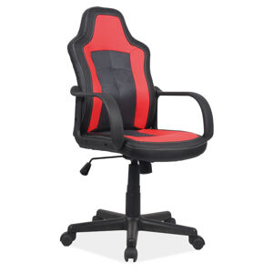 Signal Kancelářská židle CRUZ černá/červená