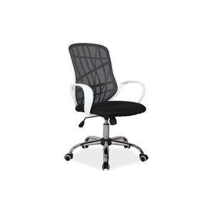 Signal Kancelářská židle DEXTER černá/bílá