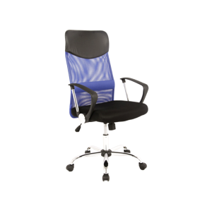 Signal Kancelářská židle Q-025 modro/černá