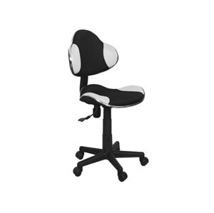 Kancelářská židle Q-G2 čierno/bílá (membrána)