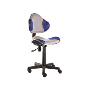 Signal Kancelářská židle Q-G2 modro/šedá