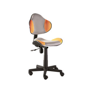 Kancelářská židle Q-G2 oranžovo/šedá