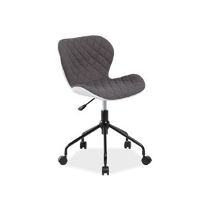 Signal Kancelářská židle RINO šedá/bílá