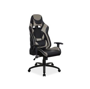 Signal Kancelářská židle SUPRA černá/šedá