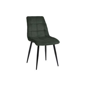 Signal Židle CHIC manchester černý rám / zelená FJORD 79