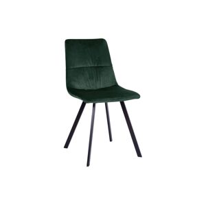 Signal Židle TOLEDO VELVET černý rám / zelená BLUVEL 78