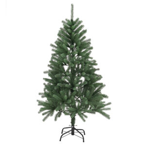 Juskys Umělý vánoční stromek Talvi 140 cm zelený s černým stojanem